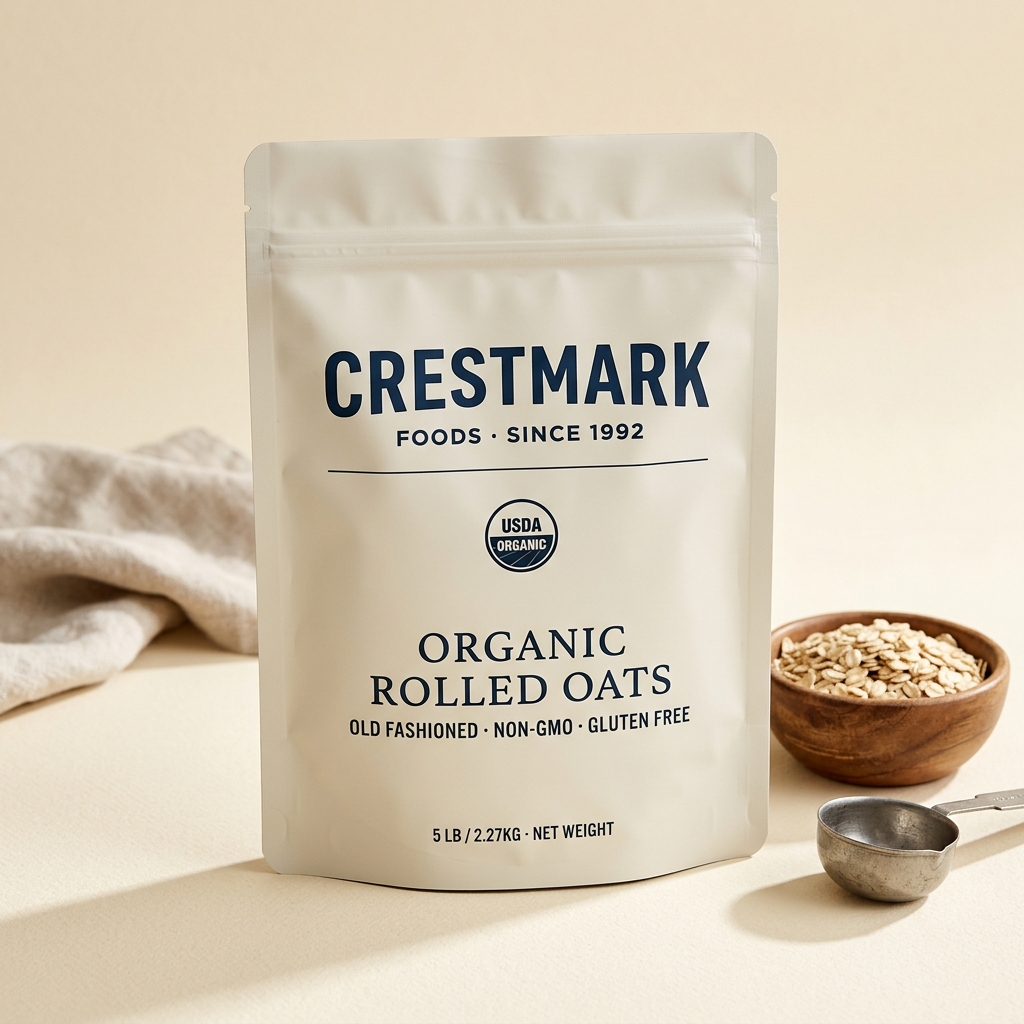 Custom printed food packaging pouch — SQF certified, FDA-compliant film